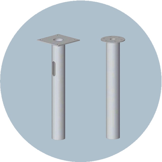 Закладные детали фундамента ФМ 0,325